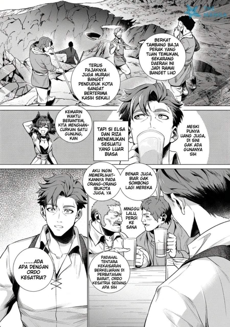 Netorare Tsuihousareta Saikyou Kishi Danchou No Ossan, Katainaka De Eiyuu Ni Matsuriagerareru Chapter 7.3
