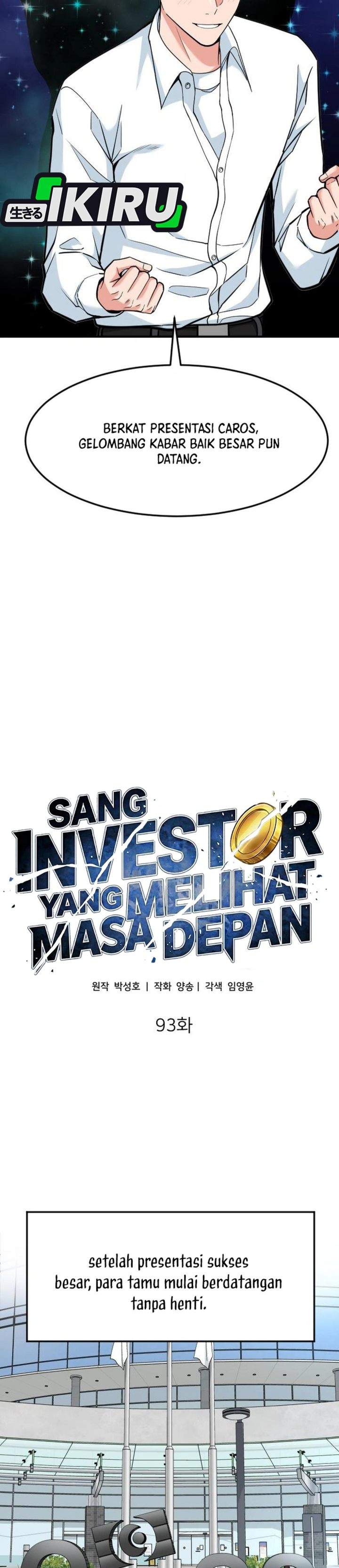 The Investor Who Sees The Future Chapter 93