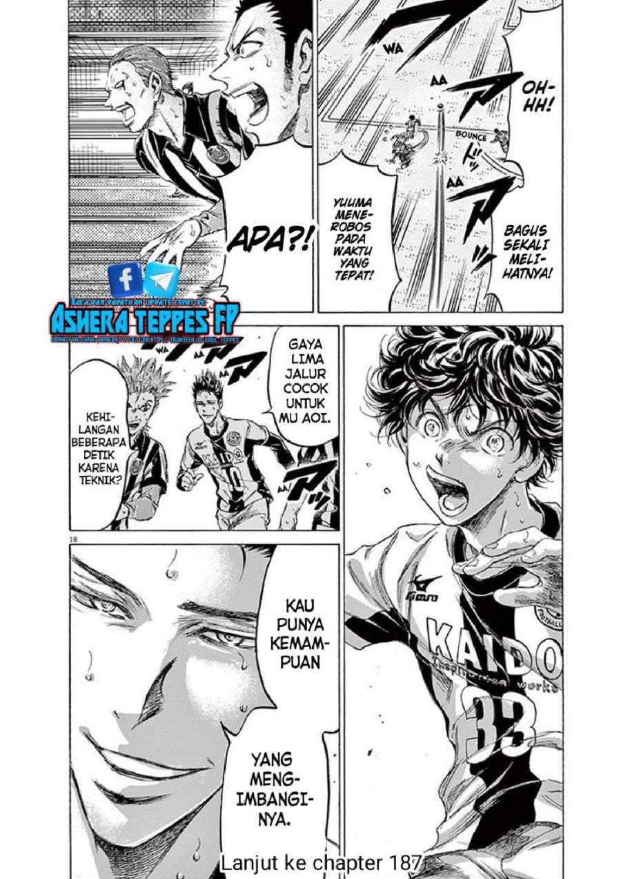 Ao Ashi Chapter 186