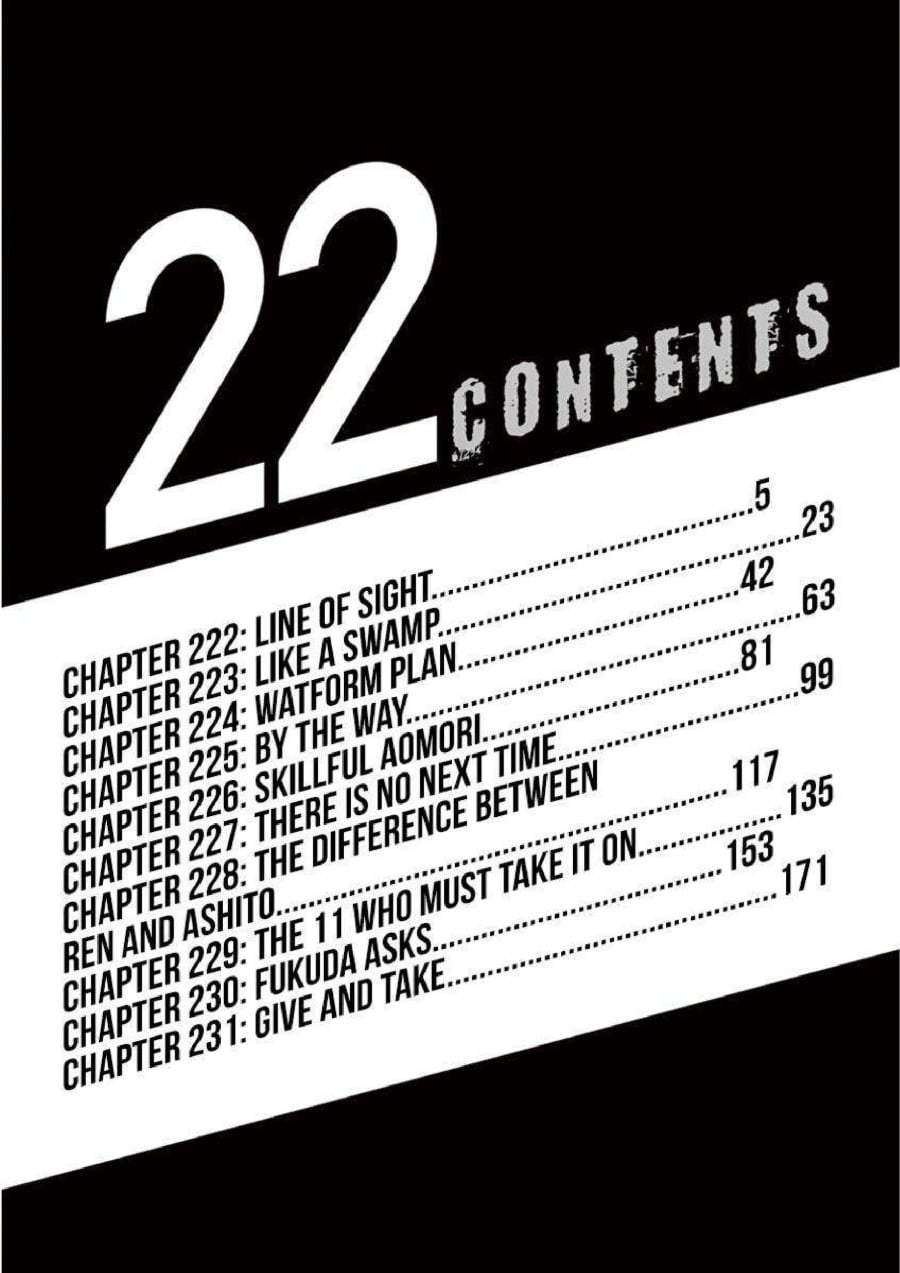 Ao Ashi Chapter 222