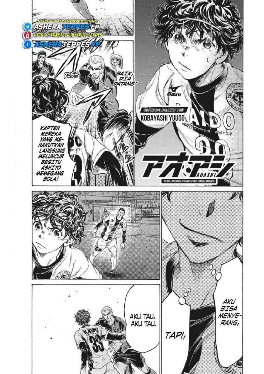 Ao Ashi Chapter 244