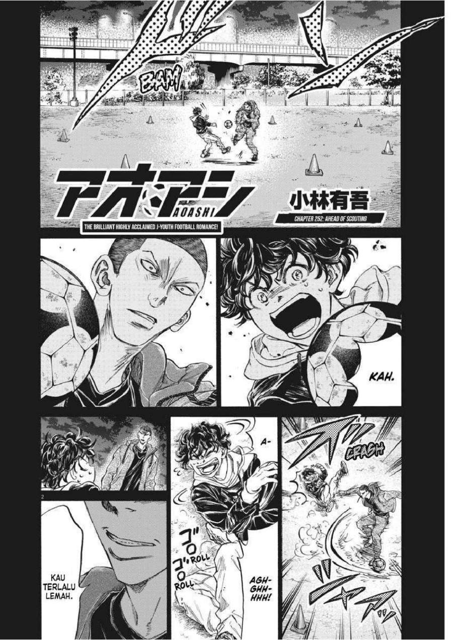 Ao Ashi Chapter 252