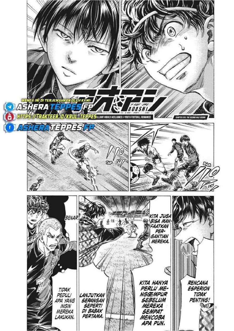 Ao Ashi Chapter 255