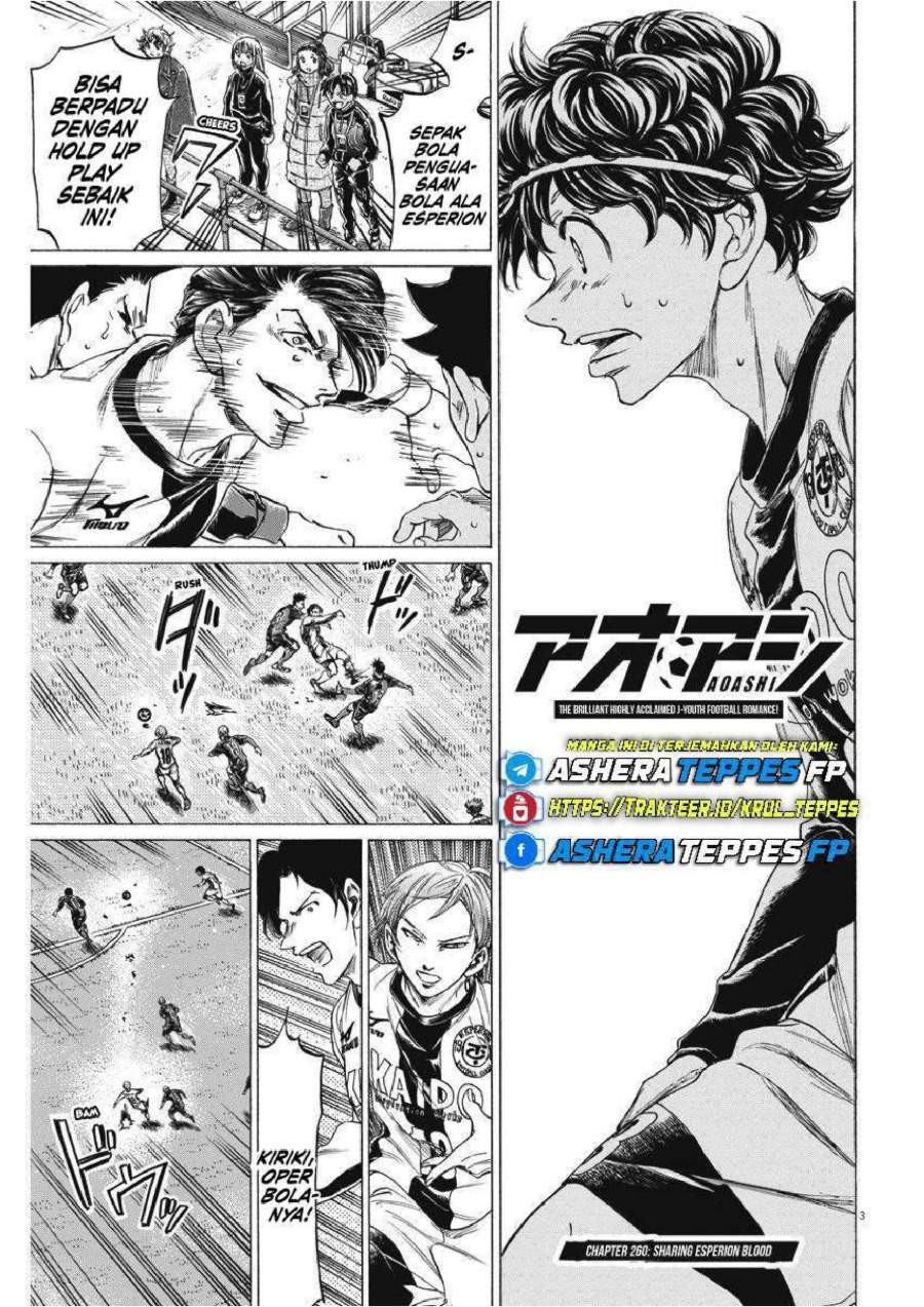Ao Ashi Chapter 260