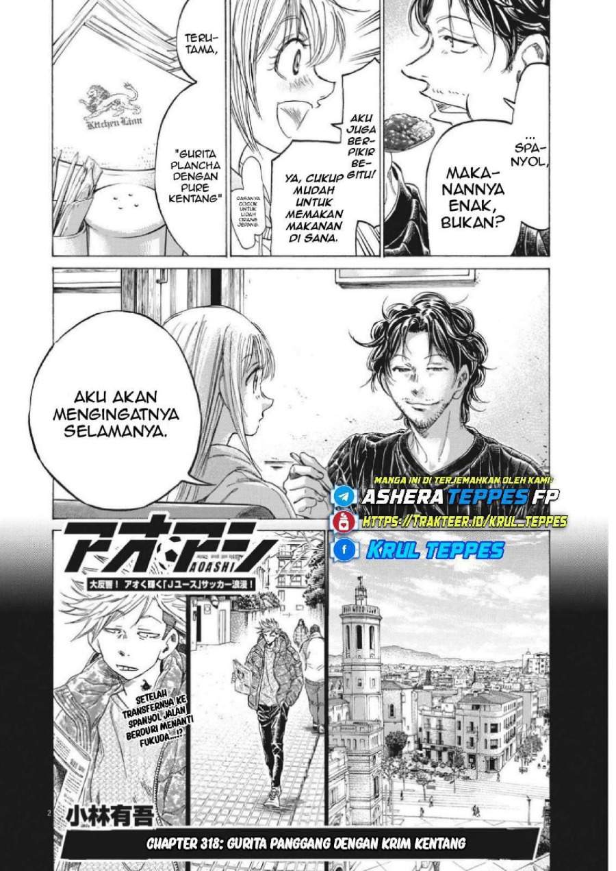 Ao Ashi Chapter 318