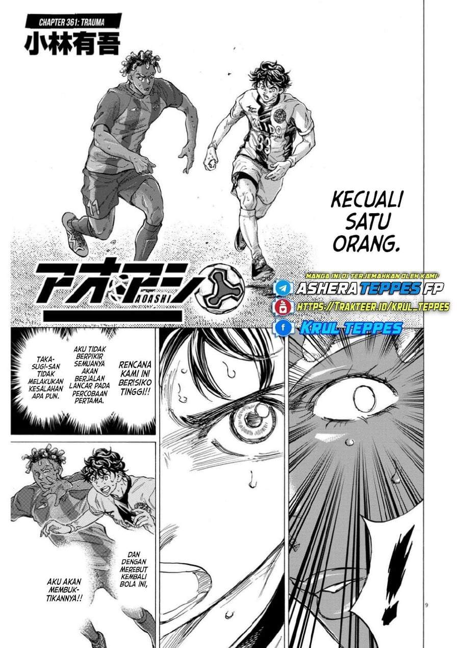 Ao Ashi Chapter 361