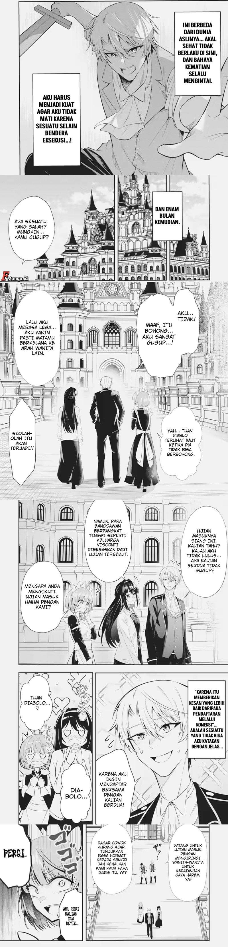 Shokei Flag No Akuyaku Kizoku Ni Tensei Shitaga, Shinitakunainode Yami Maho Wo Kiwamete Heroine Tachi Wo Sukuimasu Byojakuna Heroine Wo Care Shitara Naze Ka Ore Ga Dekiai Sareta Ken Chapter 3.3