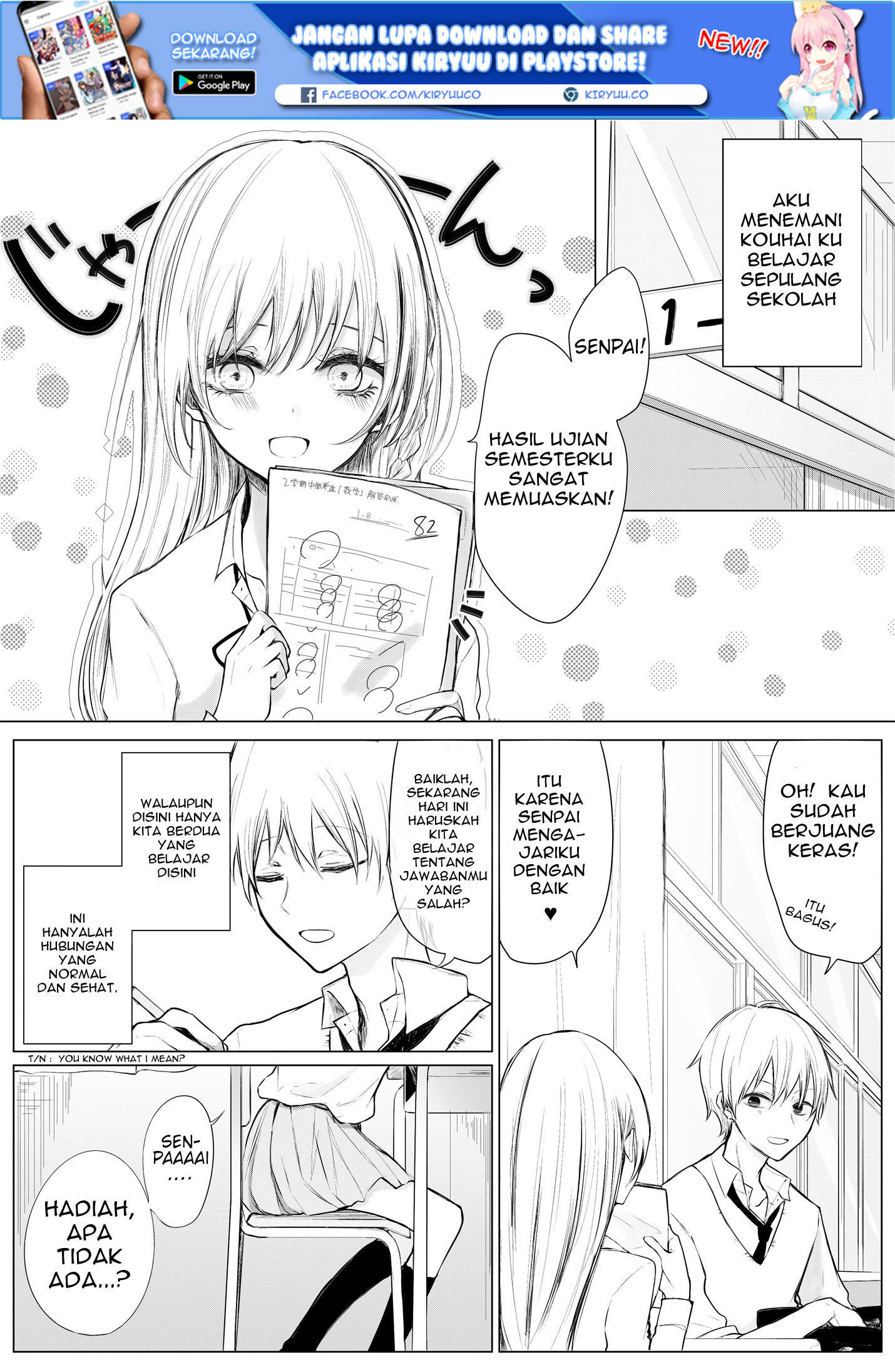 Ichizu de Bitch na Kouhai Chapter 9