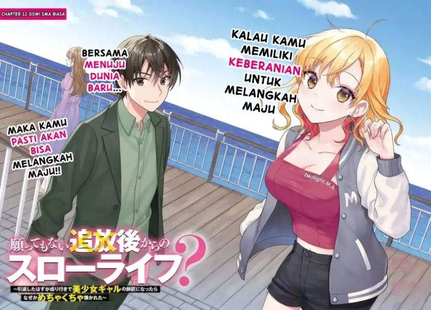 Negatte mo Nai Tsuihou Go kara no Slow Life? Intai Shita Hazu ga Nariyuki de Bishoujo Gal no Shishou ni Nattara Naze ka Mechakucha Natsukareta Chapter 11