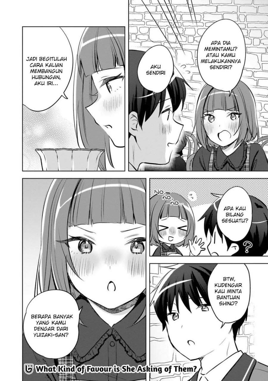 Ushiro no Seki no Gal ni Sukarete Shimatta. Chapter 22