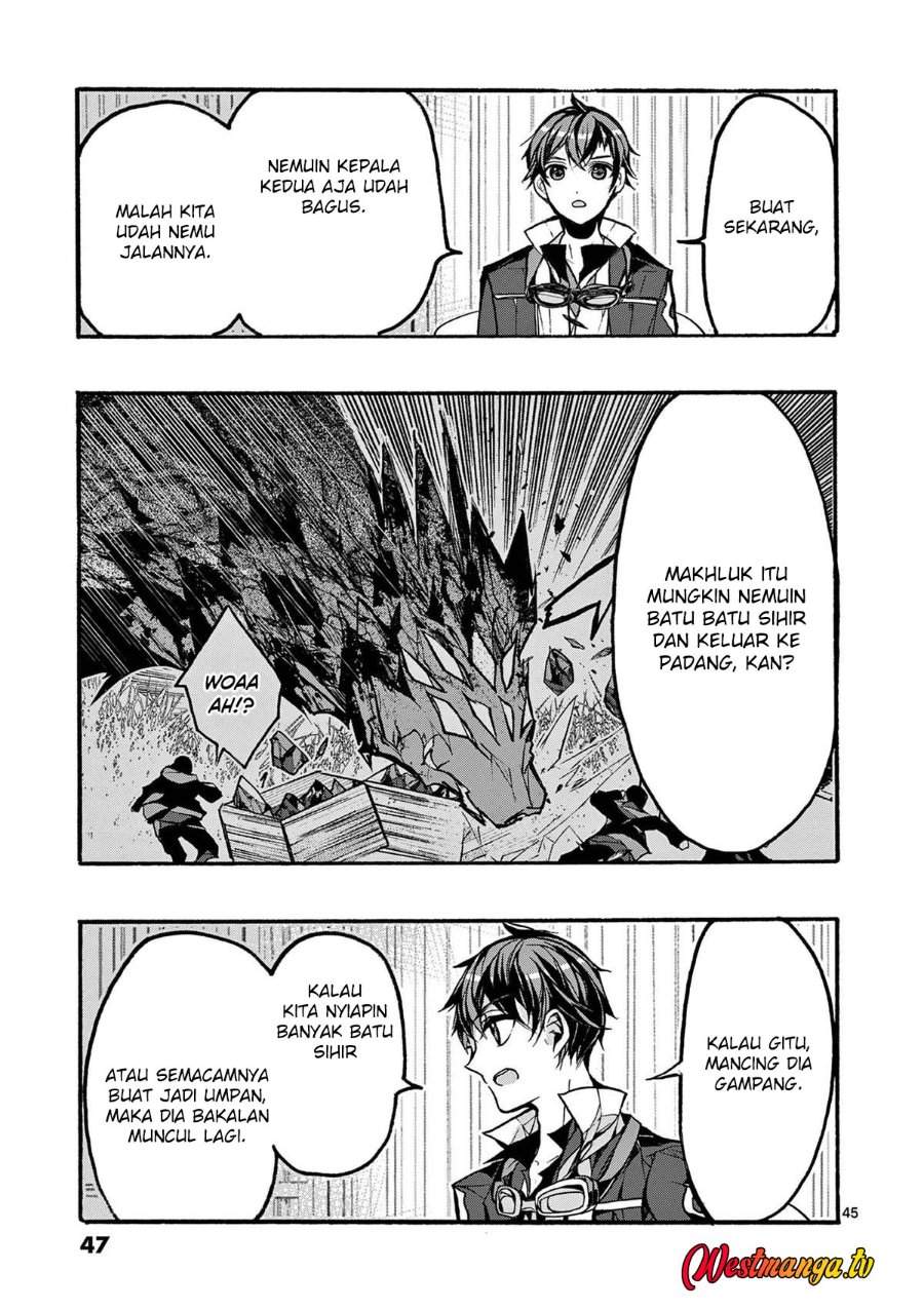 Saikyo Shoku <Ryukishi> Kara Shokyu Shoku <Hakobiya> Ni Nattano Ni, Naze Ka Yushatachi Kara Tayoraretemasu Chapter 45