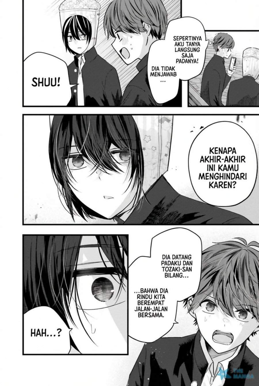 Tozaki-san wa Boku ni Dake Tsumetai Chapter 13