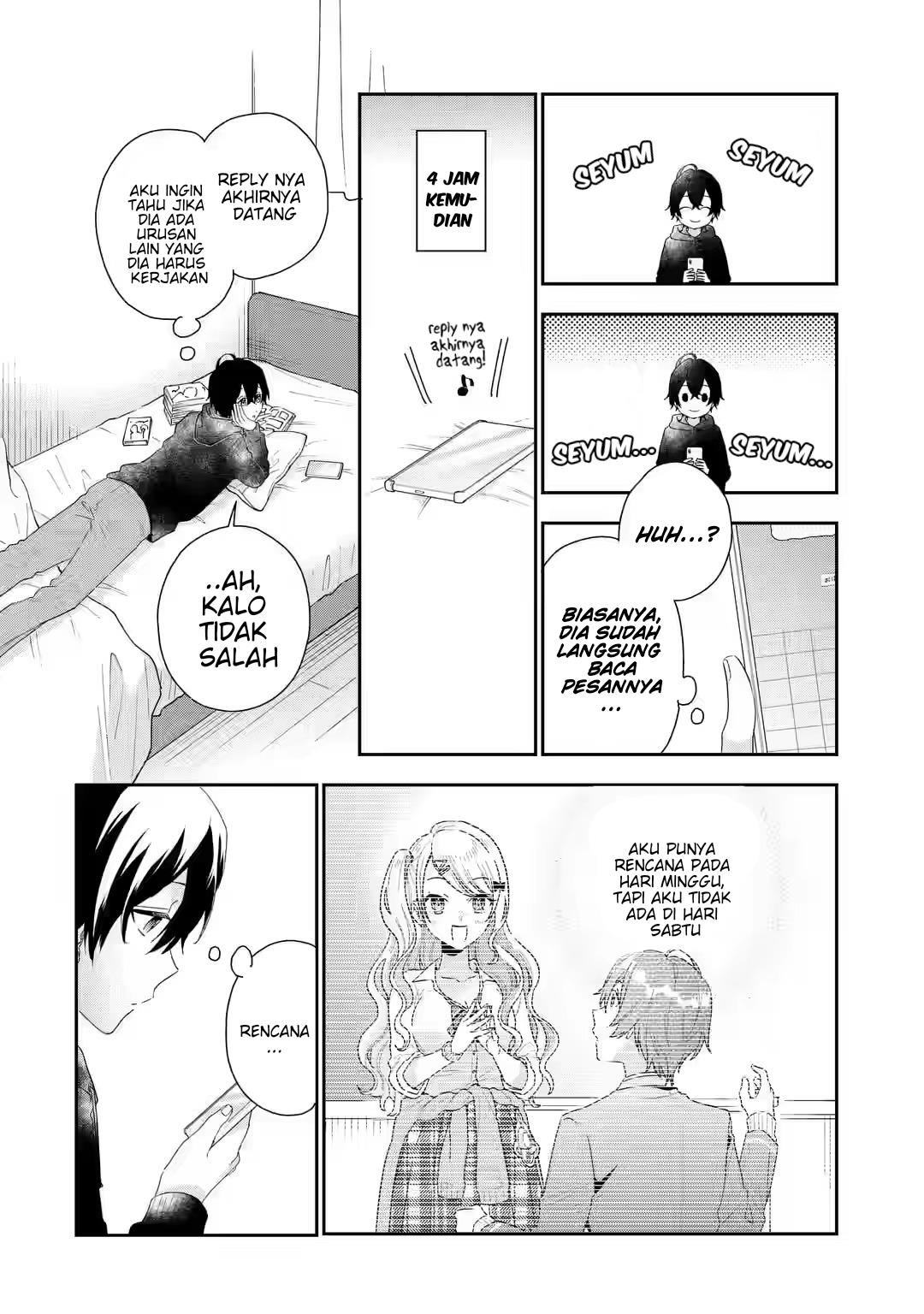 Keiken Zumi na Kimi to, Keiken Zero na Ore ga, Otsukiai Suru Hanashi Chapter 3.1