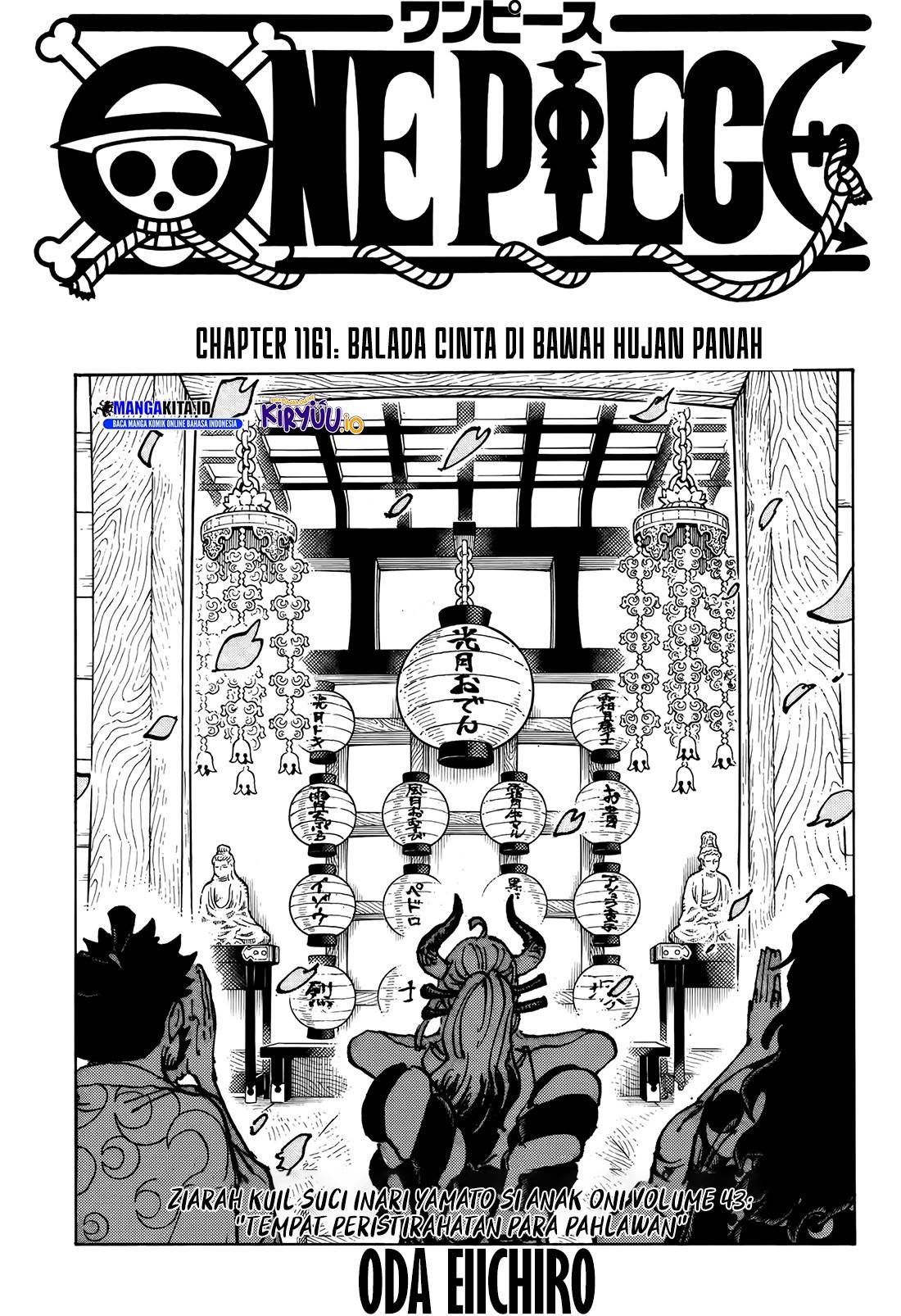 One Piece Chapter 1161