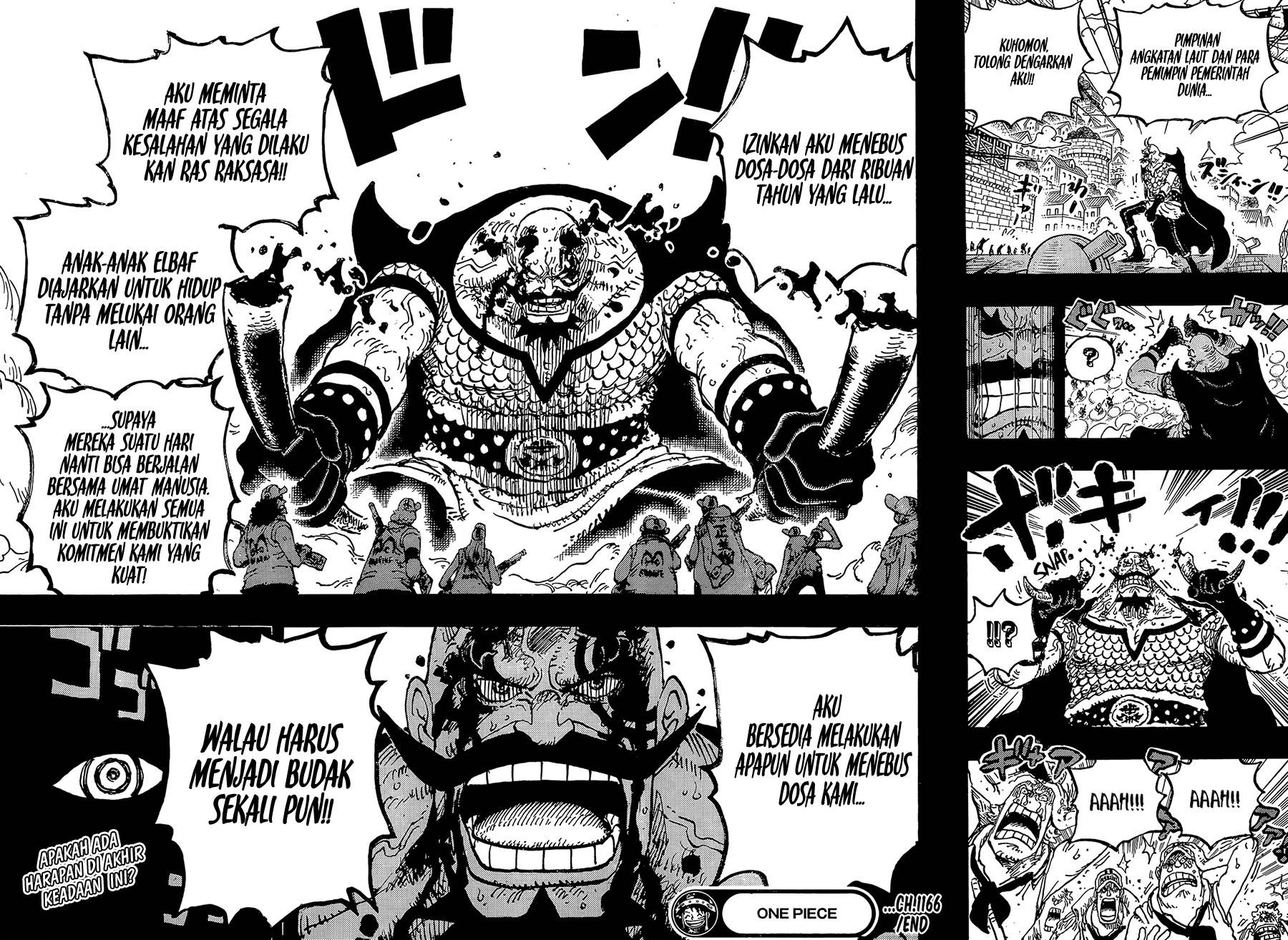 One Piece Chapter 1166