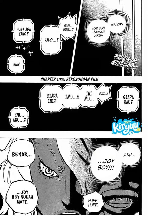One Piece Chapter 1188