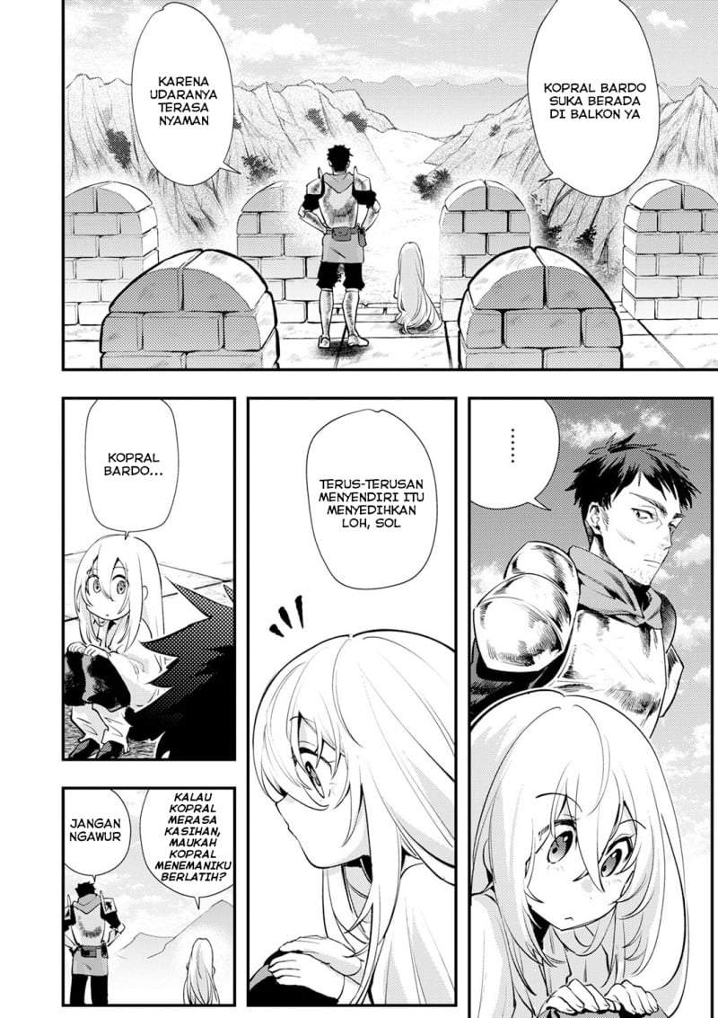 Shura Youjo no Eiyuutan ~Hanpa-sha to Iwa Reta Youhei, Youjo ni Tensei Shite Nariagaru~ Chapter 3