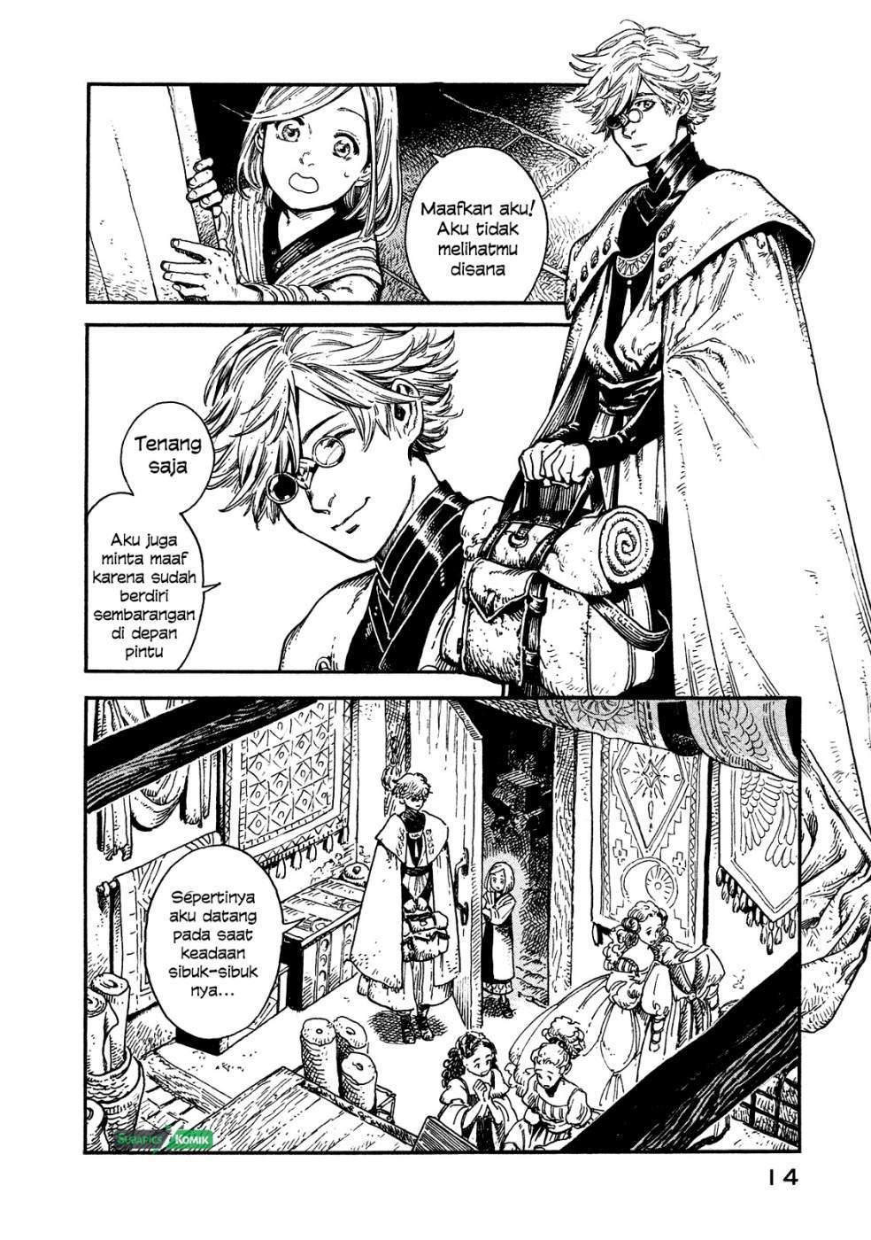 Tongari Boushi no Atelier Chapter 1