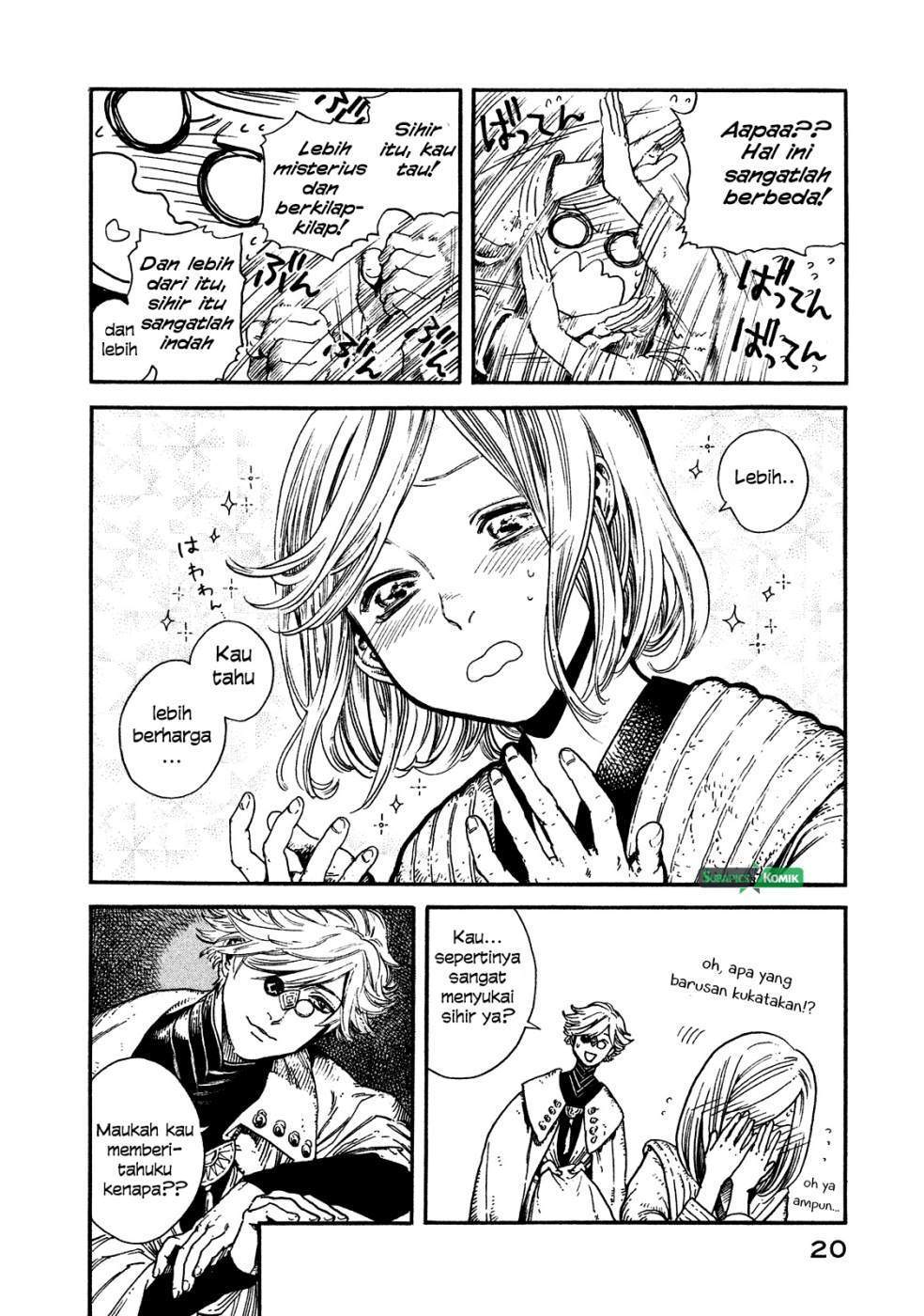 Tongari Boushi no Atelier Chapter 1