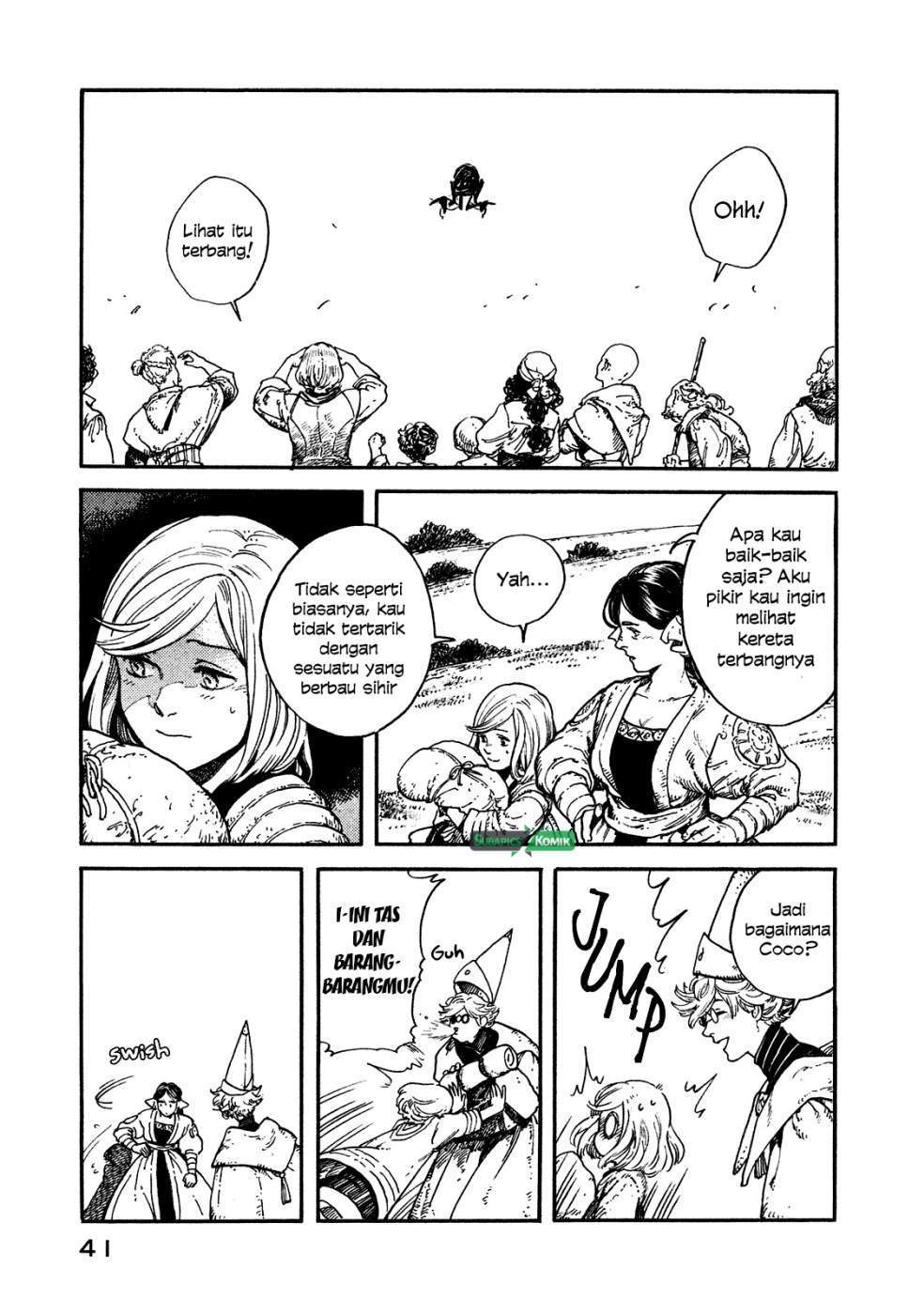 Tongari Boushi no Atelier Chapter 1