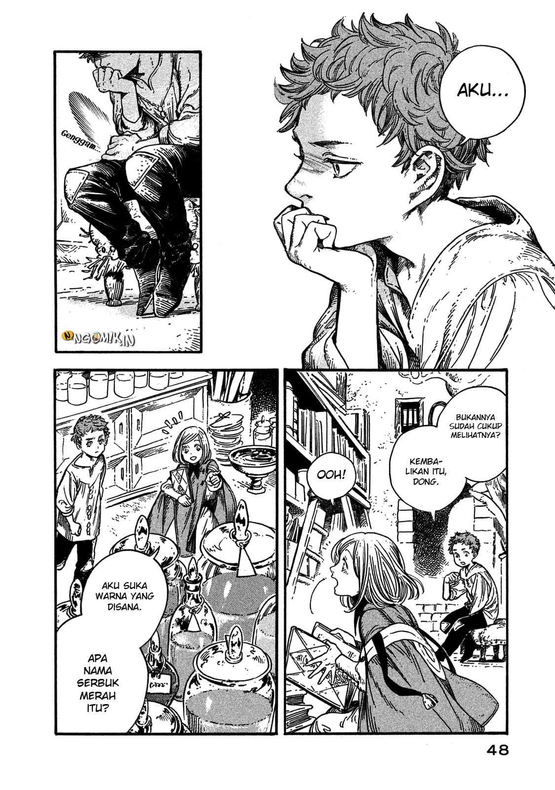 Tongari Boushi no Atelier Chapter 13