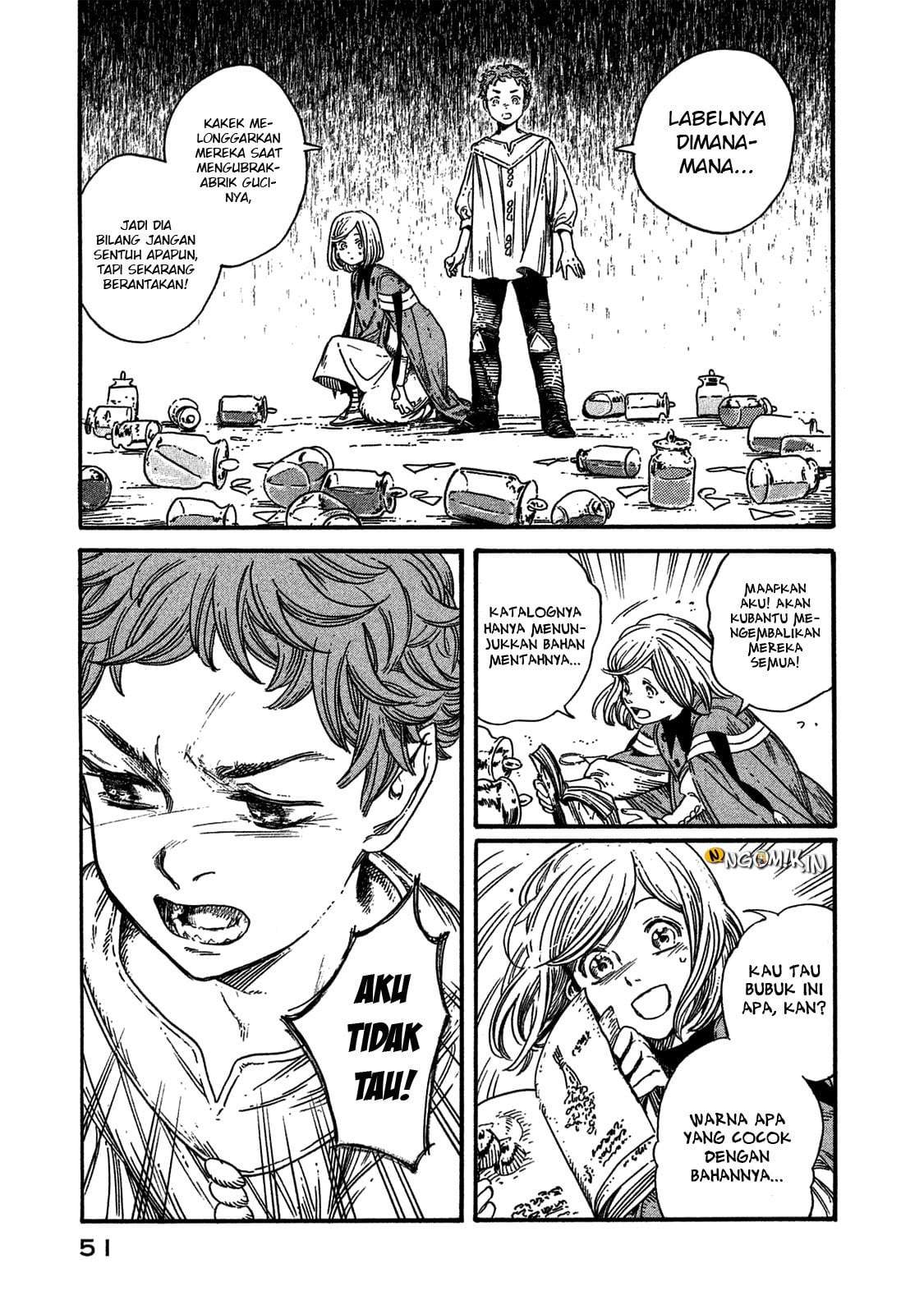 Tongari Boushi no Atelier Chapter 13