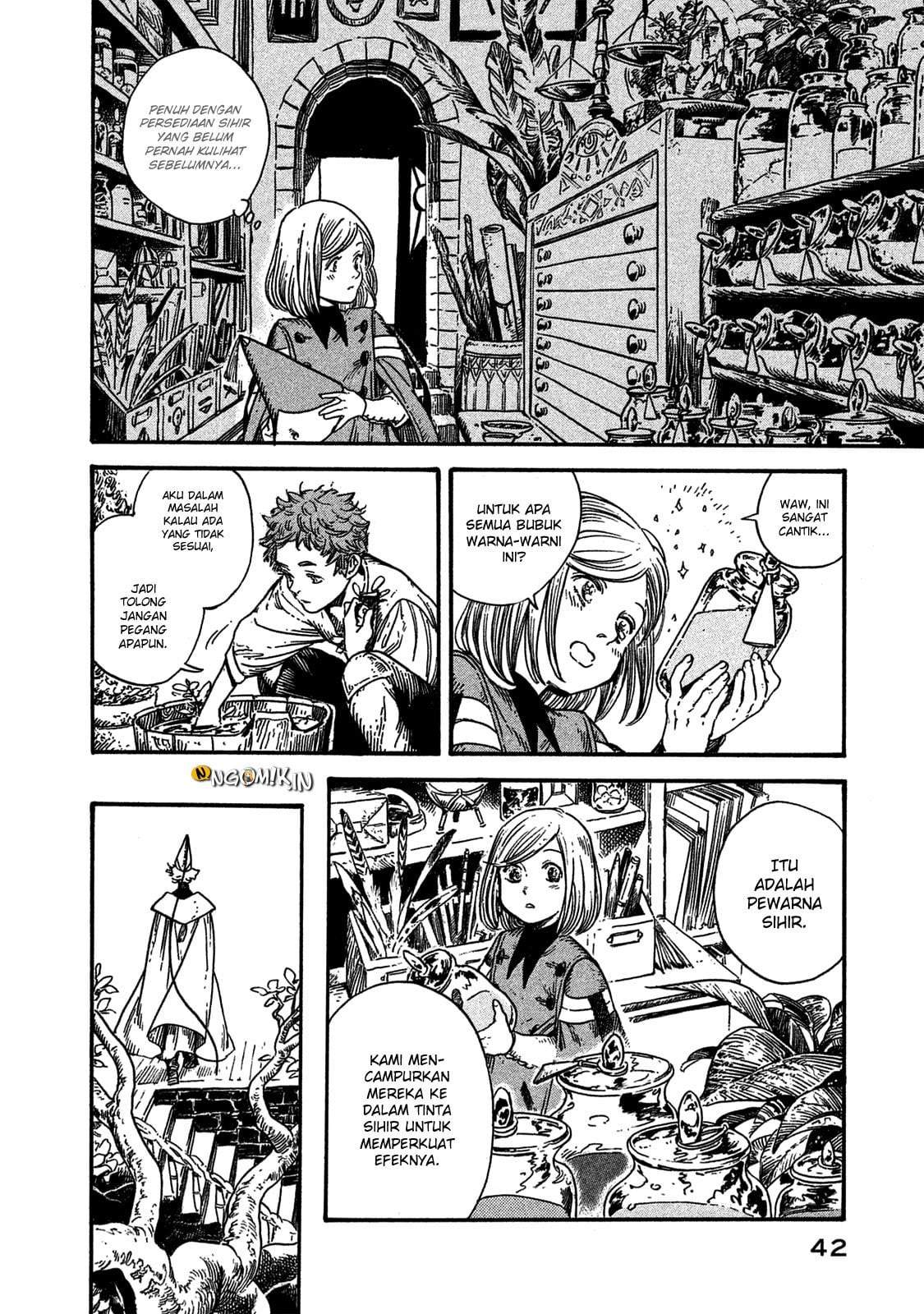 Tongari Boushi no Atelier Chapter 13