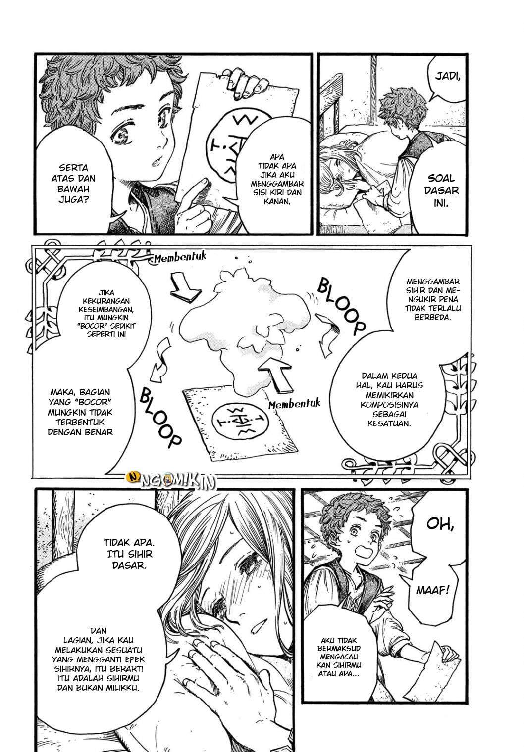 Tongari Boushi no Atelier Chapter 17