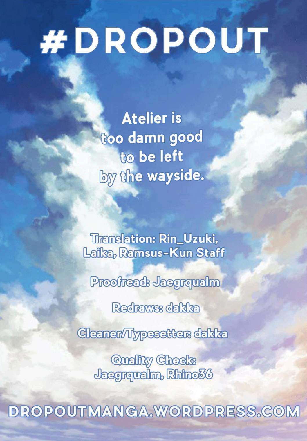 Tongari Boushi no Atelier Chapter 17