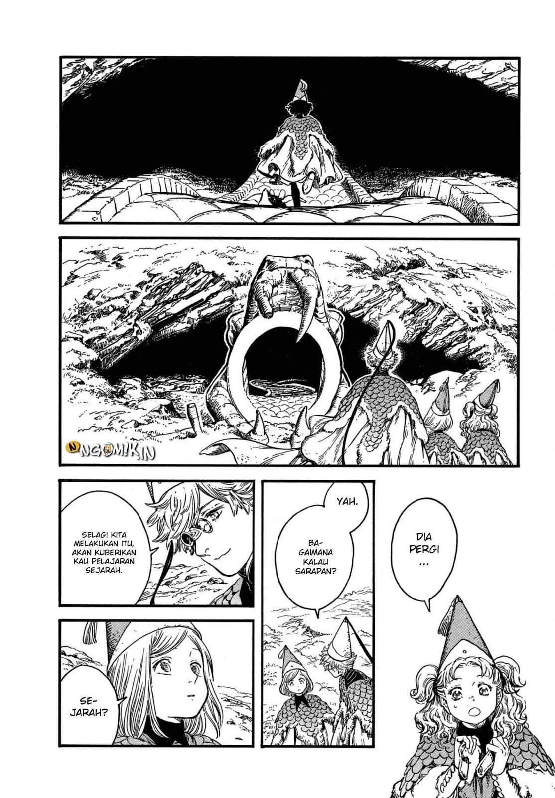 Tongari Boushi no Atelier Chapter 19