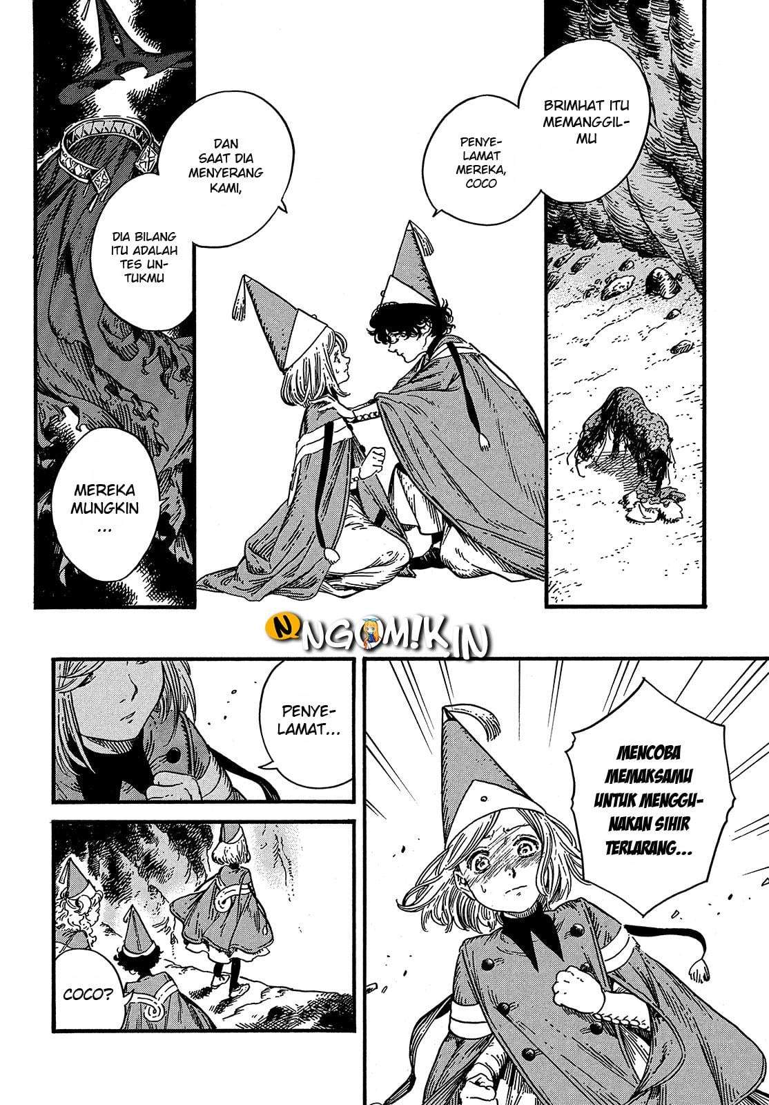 Tongari Boushi no Atelier Chapter 28
