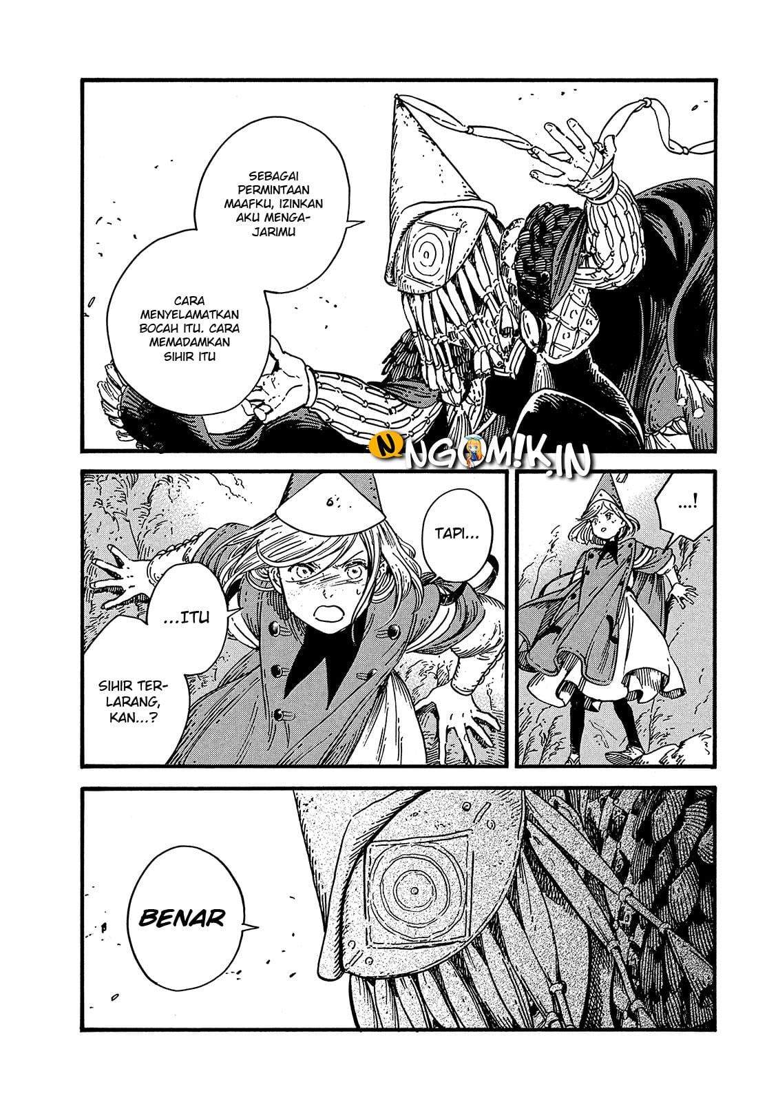 Tongari Boushi no Atelier Chapter 28