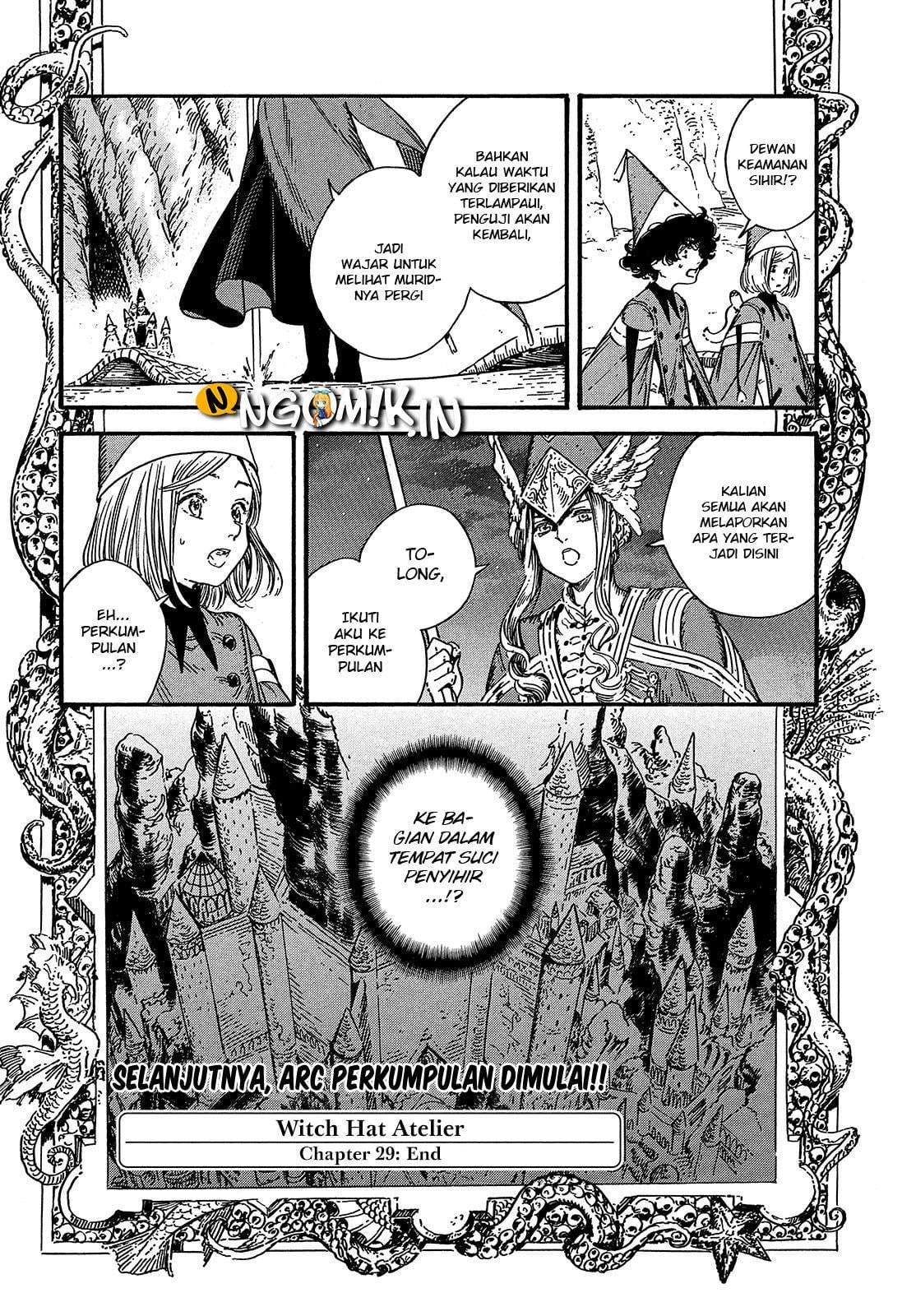 Tongari Boushi no Atelier Chapter 29