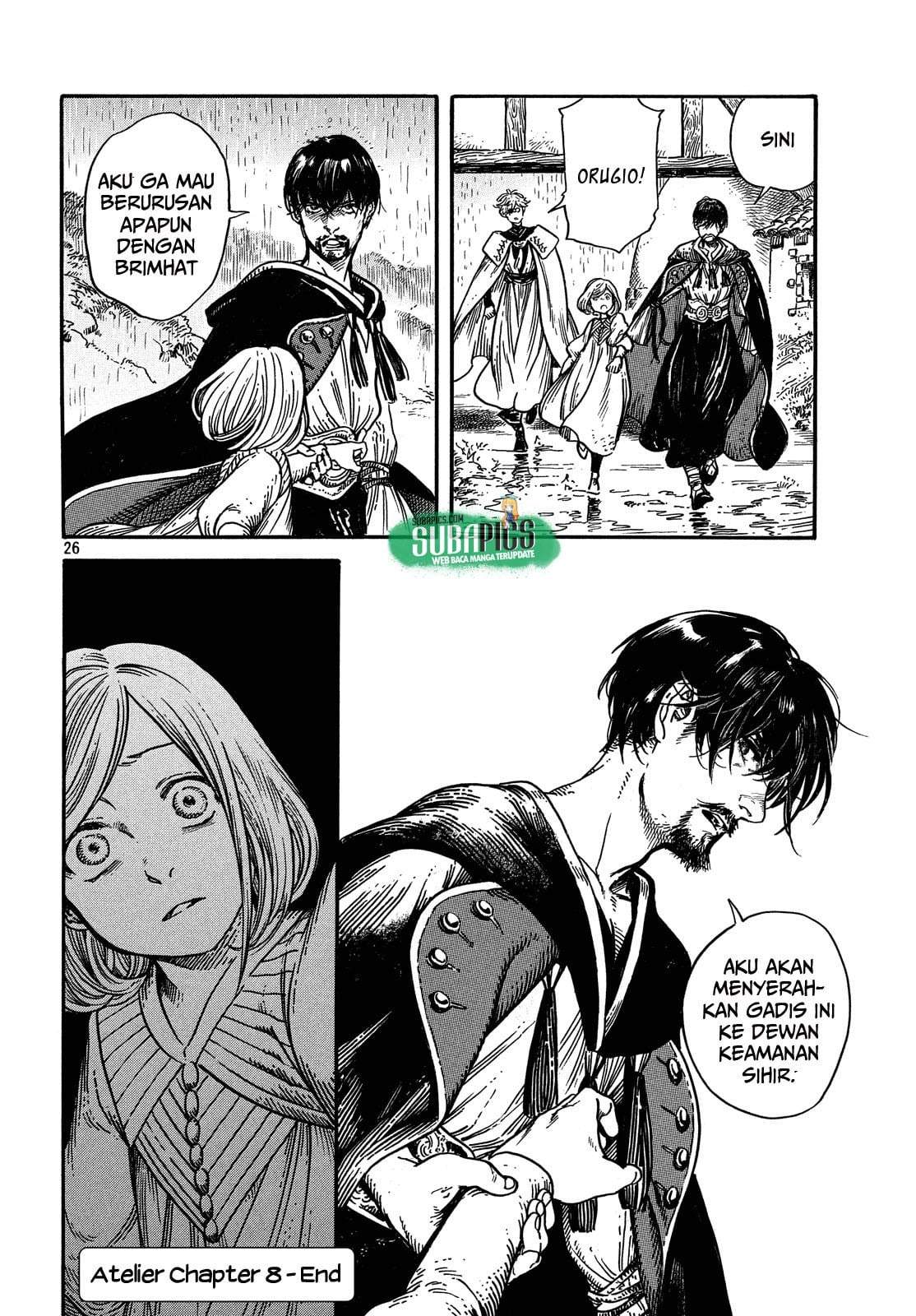 Tongari Boushi no Atelier Chapter 8