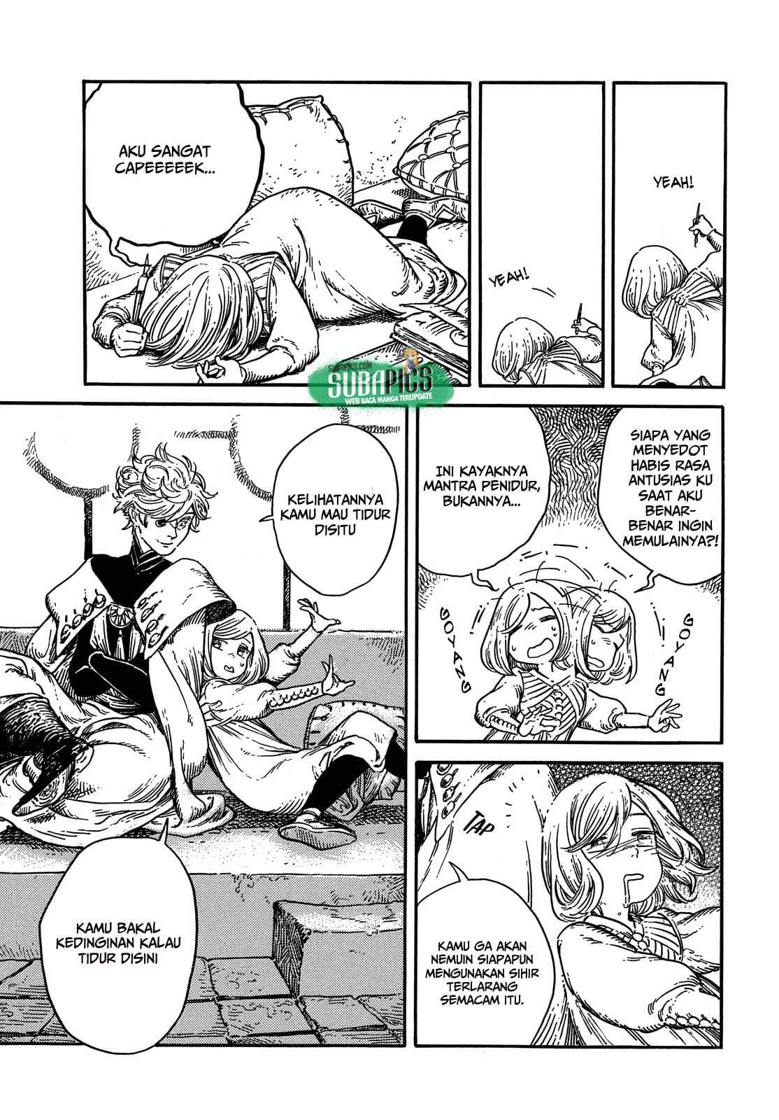 Tongari Boushi no Atelier Chapter 8