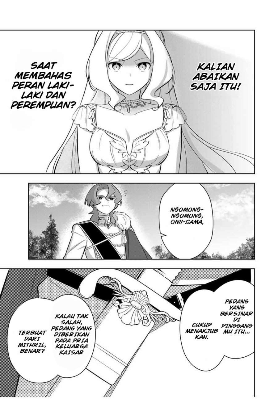 Koujo Tensei: Densetsu no Dai Madoushi (♂), Hime Kishi to Narite Densetsu no Reijou Kishidan o Tsukuri Musou Suru Chapter 3