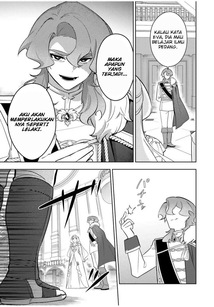 Koujo Tensei: Densetsu no Dai Madoushi (♂), Hime Kishi to Narite Densetsu no Reijou Kishidan o Tsukuri Musou Suru Chapter 4