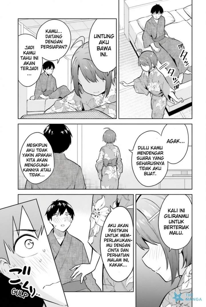 Jitsu wa Gimai (Imouto) deshita. ~Saikin de Kitagiri no Otouto no Kyorikan ga Yatara Chikaiwake~ Chapter 21