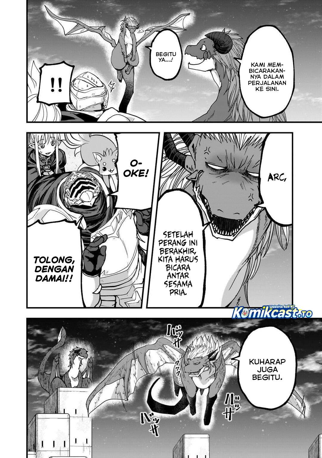Gaikotsu Kishi-sama Tadaima Isekai e o Dekake-chuu Chapter 68