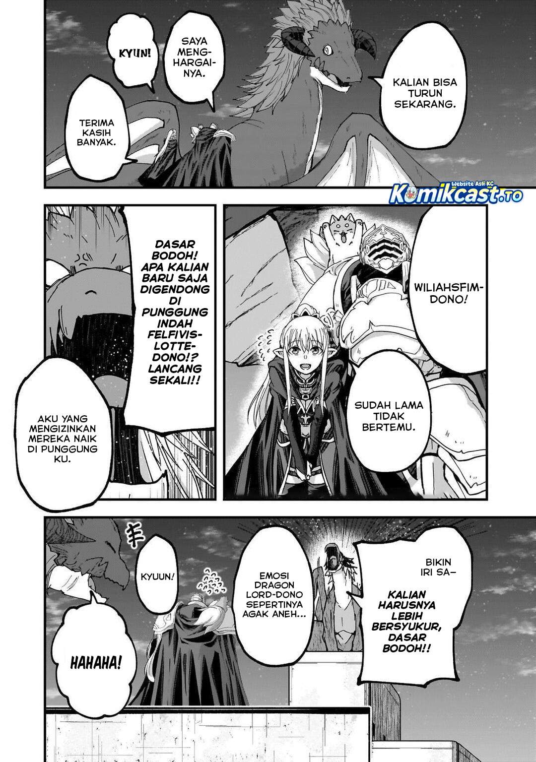 Gaikotsu Kishi-sama Tadaima Isekai e o Dekake-chuu Chapter 68