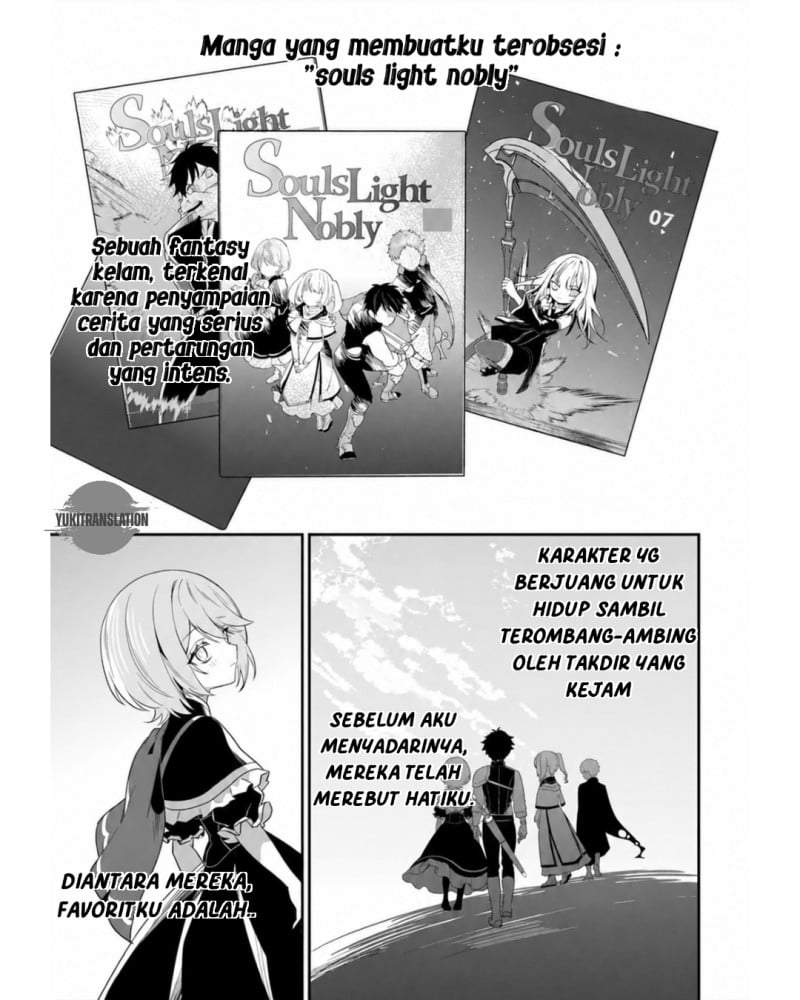 Shinigami Shoujo wa Kage kara Oshi o Nagametai: Akuyaku ni TS Tensei Shita kedo, Kossori Gensaku Chara o Kansatsu Shi ni Ikimasu! Chapter 1