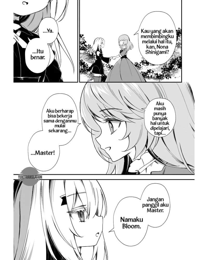Shinigami Shoujo wa Kage kara Oshi o Nagametai: Akuyaku ni TS Tensei Shita kedo, Kossori Gensaku Chara o Kansatsu Shi ni Ikimasu! Chapter 2