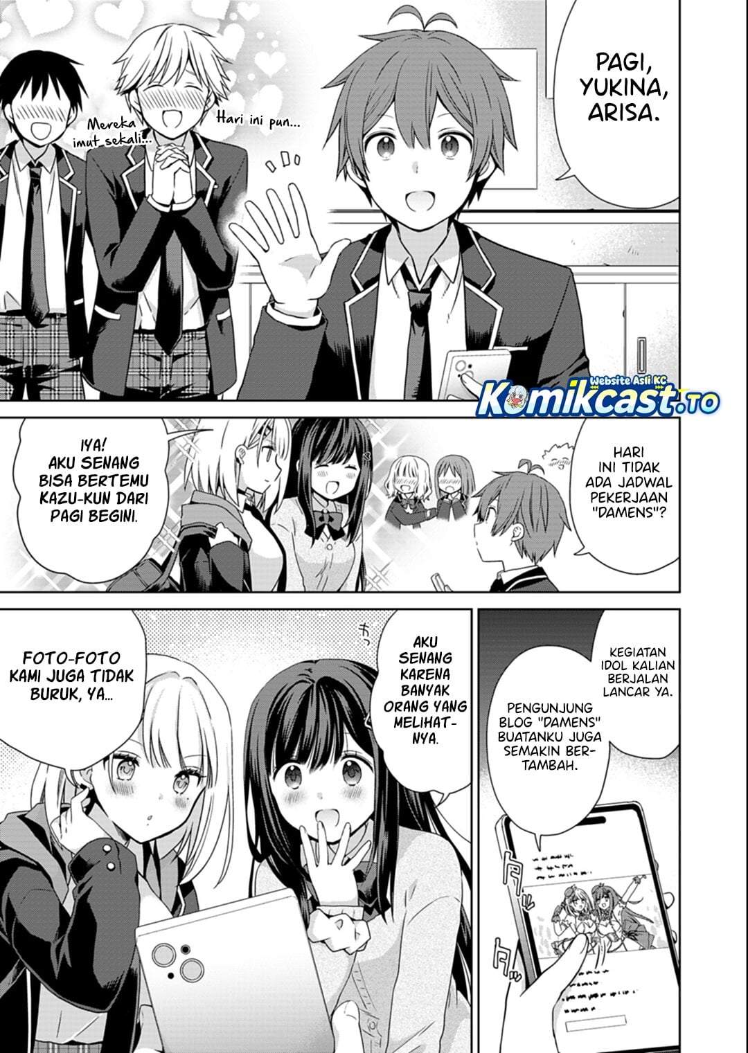 Osananajimitachi ga Ninki Idol ni Natta: Amama na Kanojotachi wa Ore ni Mitsuide Kureteiru Chapter 2.1