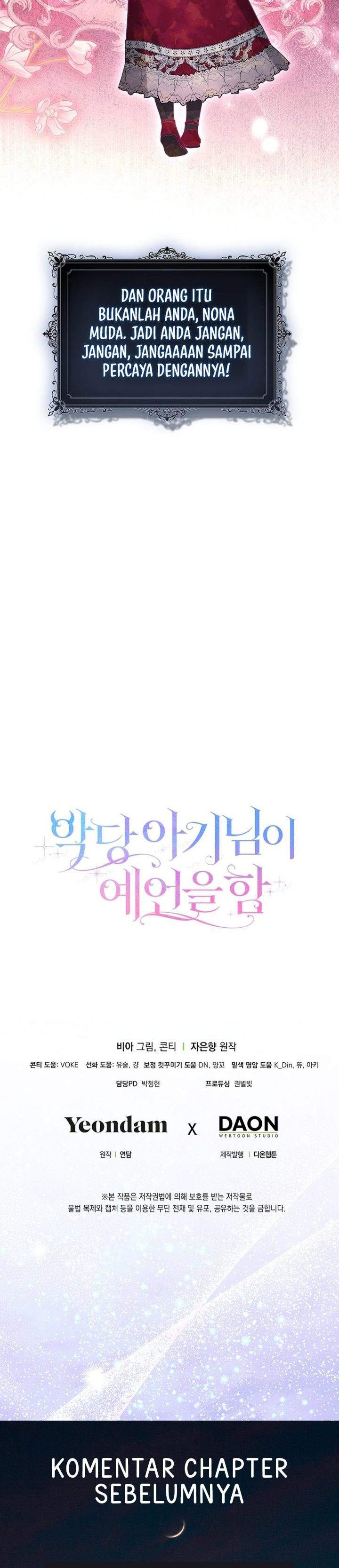 The Oracle of the Villainous Baby Chapter 21