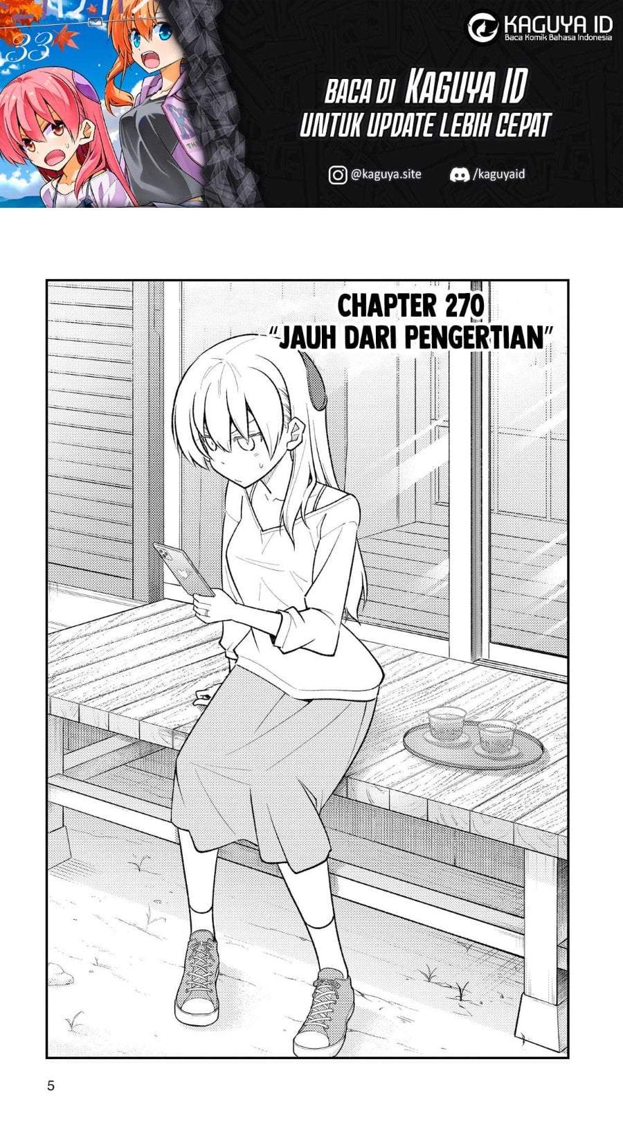 Tonikaku Kawaii Chapter 270