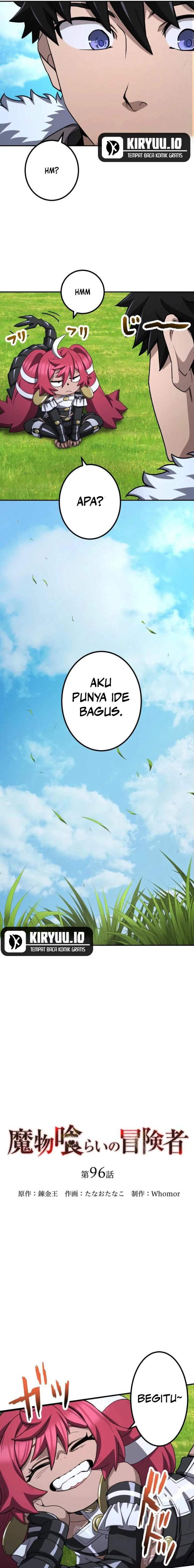 Mamono Kurai no Boukensha ~Ore Dake Mamono o Kuratte Tsuyoku Naru~ Chapter 96