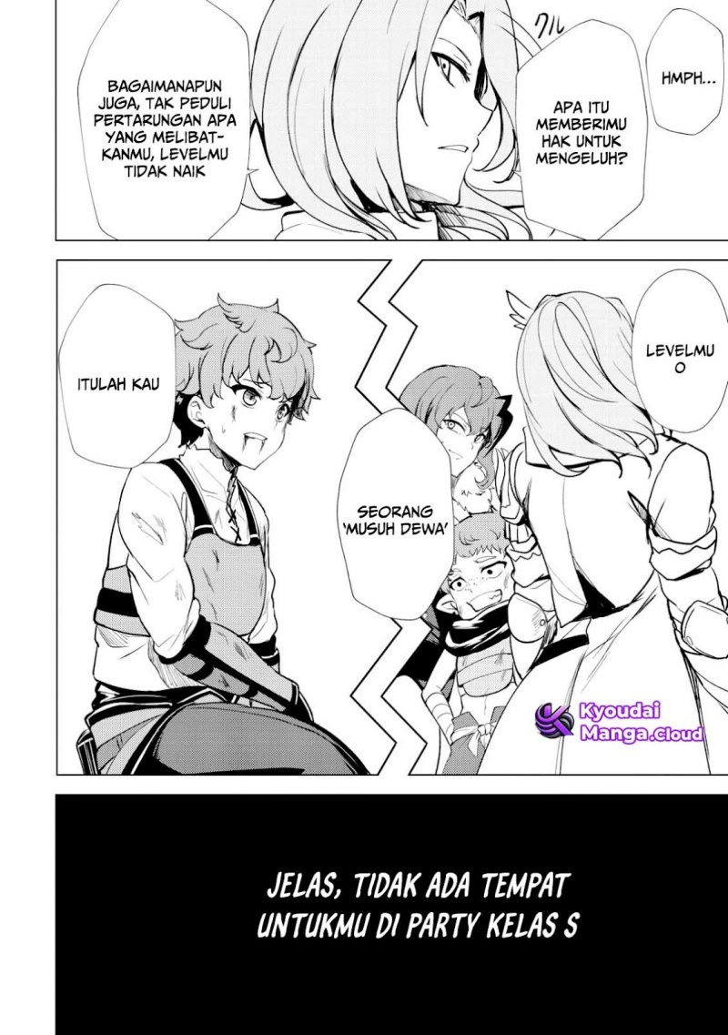 Dore dake Doryoku Shite mo Mannen Level 0 no Ore wa Tsuihou Sareta ~Shin no Teki to Yobareta Shounen wa, Shachiku Megami to Deatte Saikyou no Chikara wo Te ni Ireru~ Chapter 1