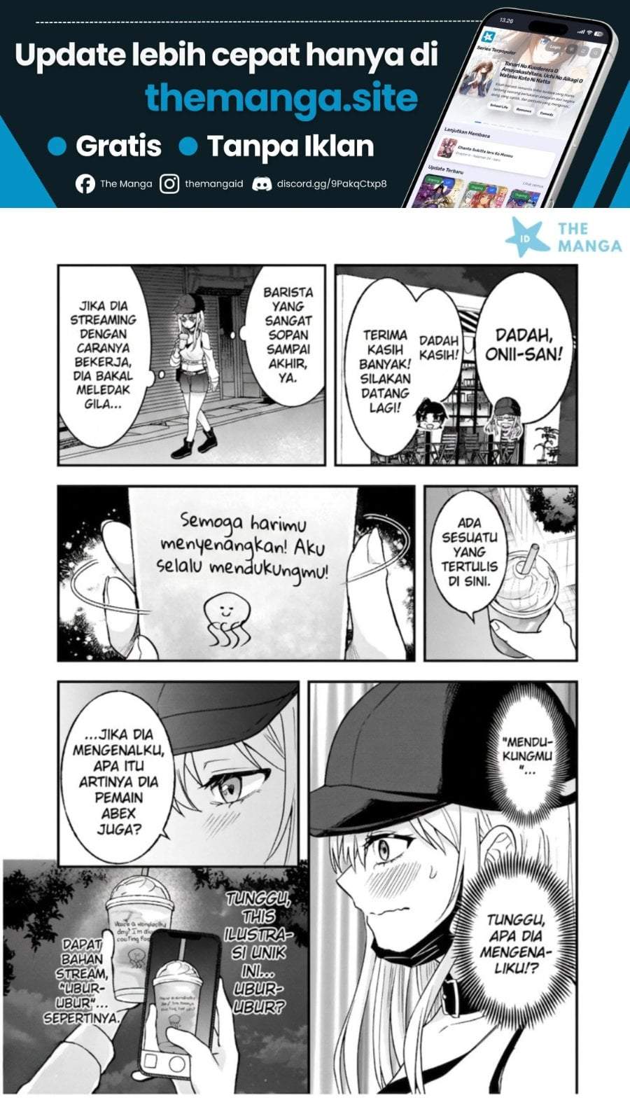 Aorikei Game Haishinsha (20-sai), Haishin no Kiri Wasure ni Yori Ii Hito Bare Suru. Chapter 10
