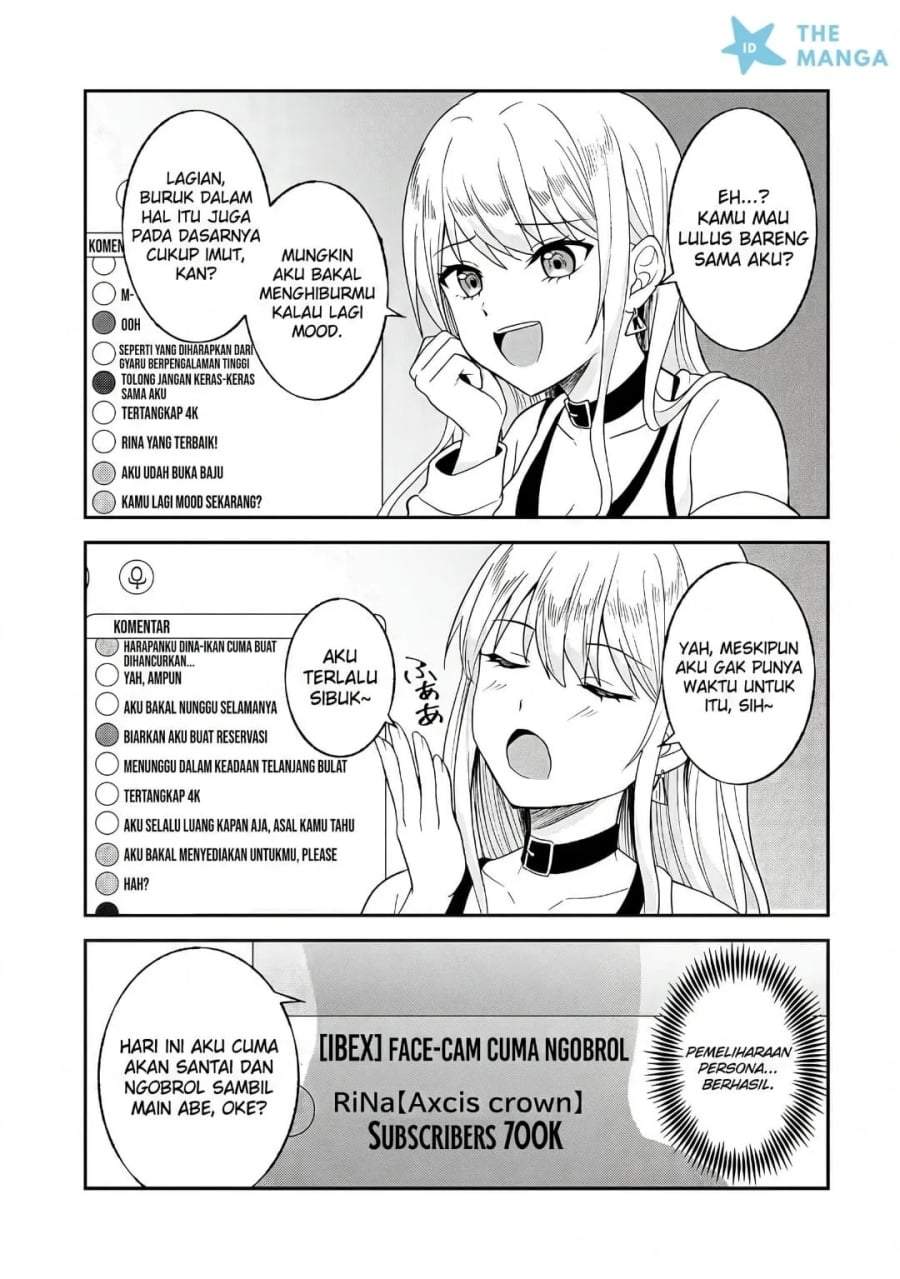 Aorikei Game Haishinsha (20-sai), Haishin no Kiri Wasure ni Yori Ii Hito Bare Suru. Chapter 11