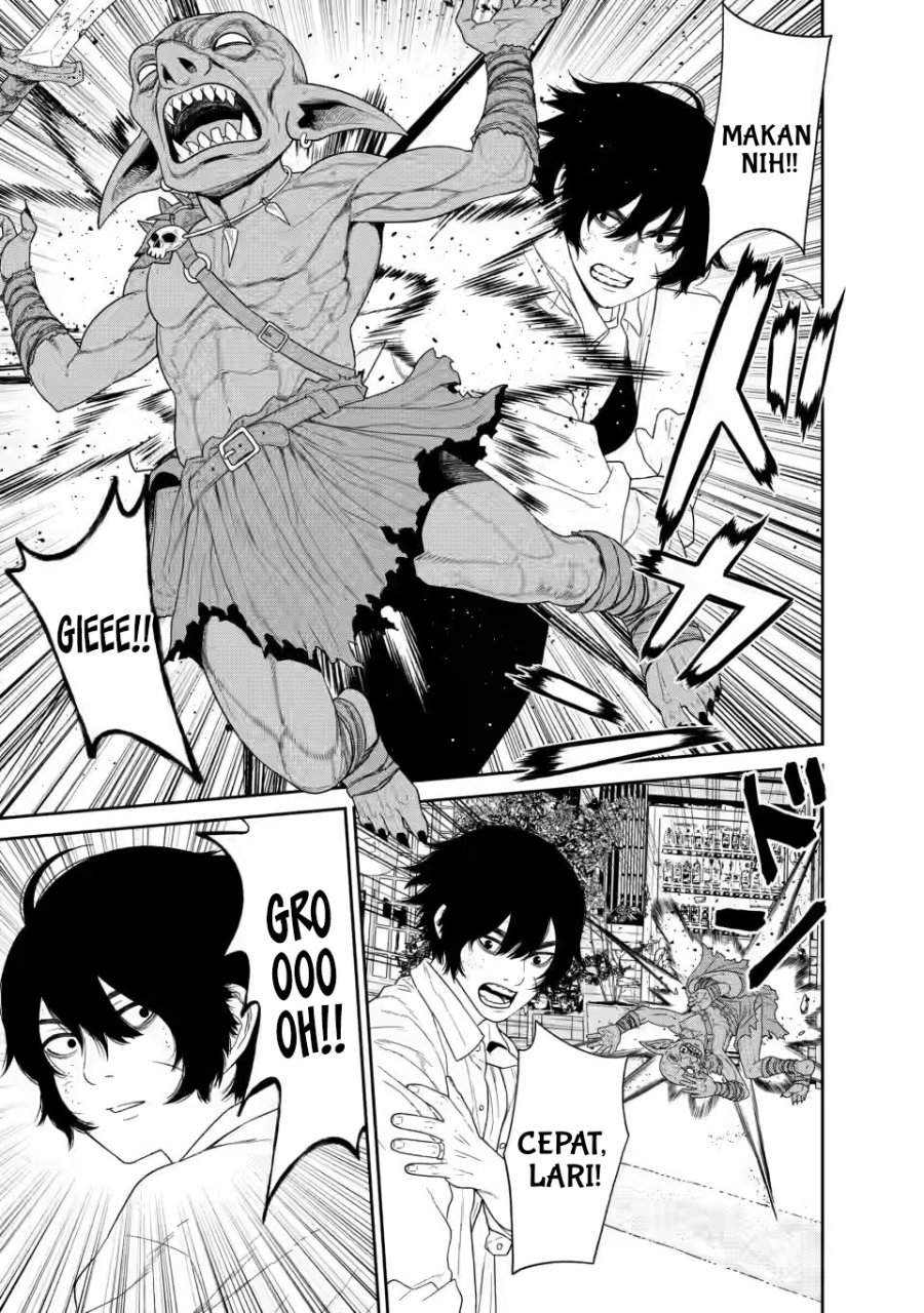 Dungeon de Tatakai Tsudzukette 20-nen no Doutei Yuusha, Chijou ni Modottara Danjouhi 1:1000 no Sekai Datta Chapter 3.2